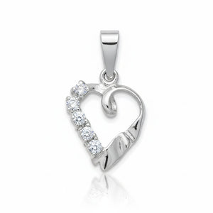 COLGANTE ORO BLANCO 18KL DIAMANTES