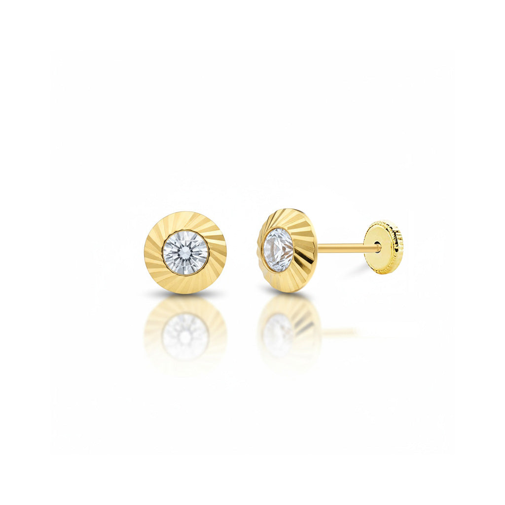 PENDIENTES ORO 18KL REDONDOS