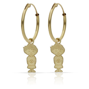 AROS ORO 18KL NIÑO