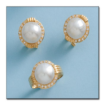 PENDIENTES ORO 18KL PERLAS JAPONESAS