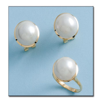 PENDIENTES ORO 18KL PERLAS JAPONESAS