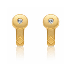PENDIENTES ORO 18KL CIRCONITAS