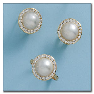 PENDIENTES ORO 18KL PERLAS JAPONESAS