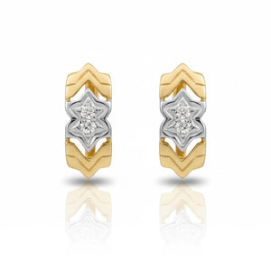 PENDIENTES ORO 18KL CIRCONITAS
