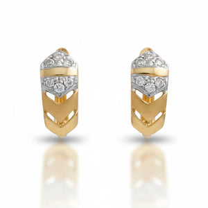 PENDIENTES ORO 18KL CIRCONITAS