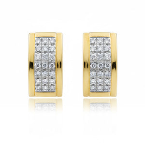 PENDIENTES ORO 18KL CIRCONITAS