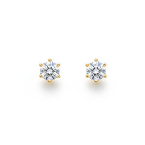 PENDIENTES ORO 18KL CIRCONITAS
