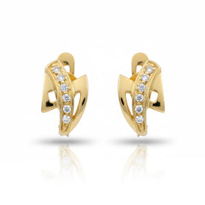 PENDIENTES ORO 18KL CIRCONITAS