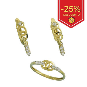 PENDIENTES ORO 18KL