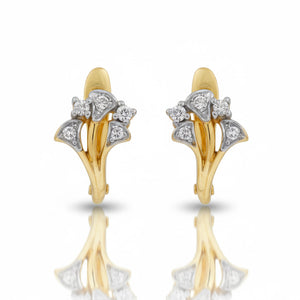 PENDIENTES ORO 18KL CIRCONITAS