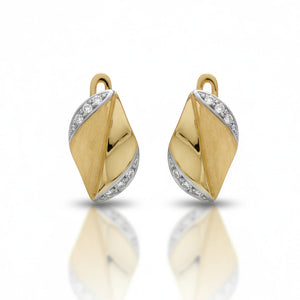 PENDIENTES ORO 18KL CIRCONITAS
