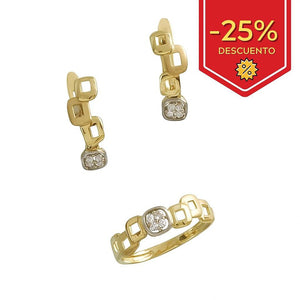 PENDIENTES ORO 18KL