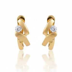 PENDIENTES ORO 18KL CIRCONITAS
