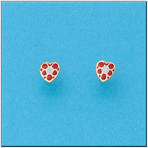 PENDIENTES ORO 18KL CORAZON