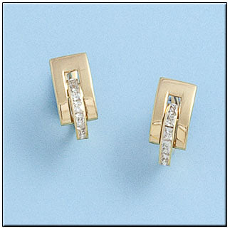 PENDIENTES ORO 18KL CIRCONITAS