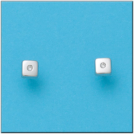 PENDIENTES ORO 18KL CUADRADOS