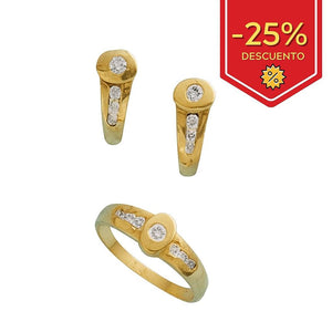 PENDIENTES ORO 18KL