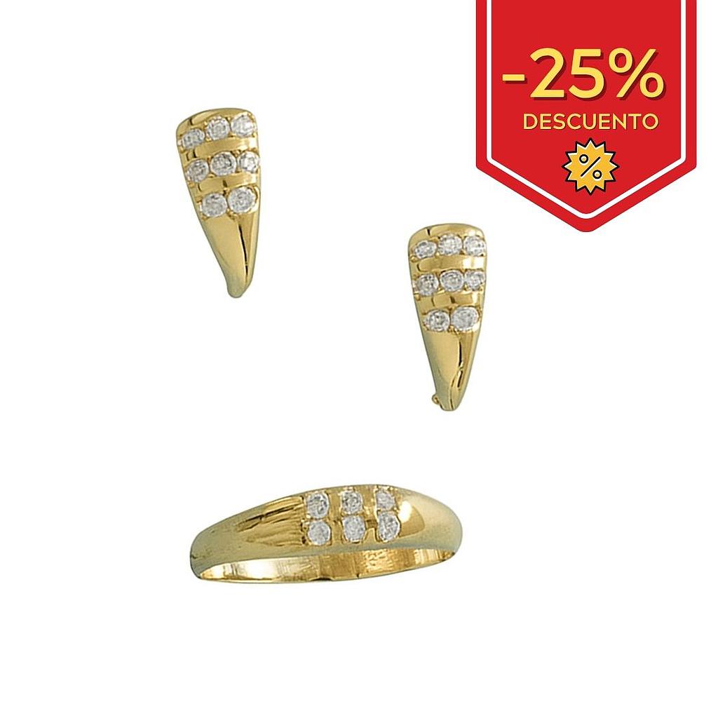 PENDIENTES ORO 18KL