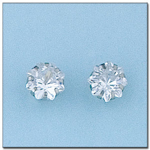 PENDIENTES ORO BLANCO 18KL