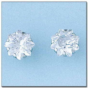 PENDIENTES ORO BLANCO 18KL