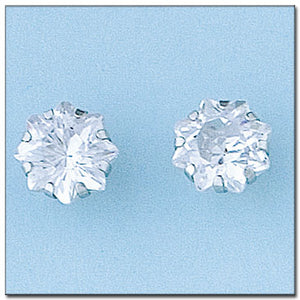 PENDIENTES ORO BLANCO 18KL