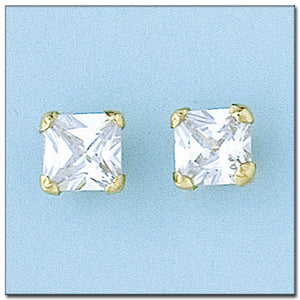PENDIENTES ORO 18KL - 8X8