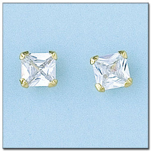 PENDIENTES ORO 18KL - 7X7