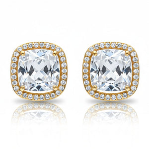PENDIENTES ORO 18KL CIRCONITAS