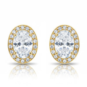 PENDIENTES ORO 18KL CIRCONITAS