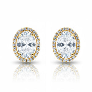 PENDIENTES ORO 18KL CIRCONITAS