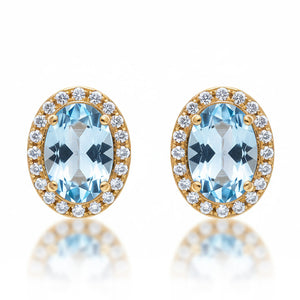 PENDIENTES ORO 18KL CIRCONITAS