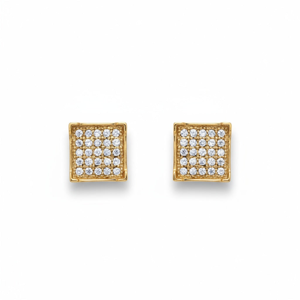 PENDIENTES ORO 18KL CIRCONITAS