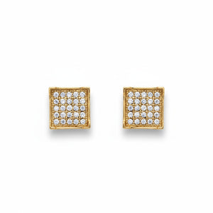 PENDIENTES ORO 18KL CIRCONITAS