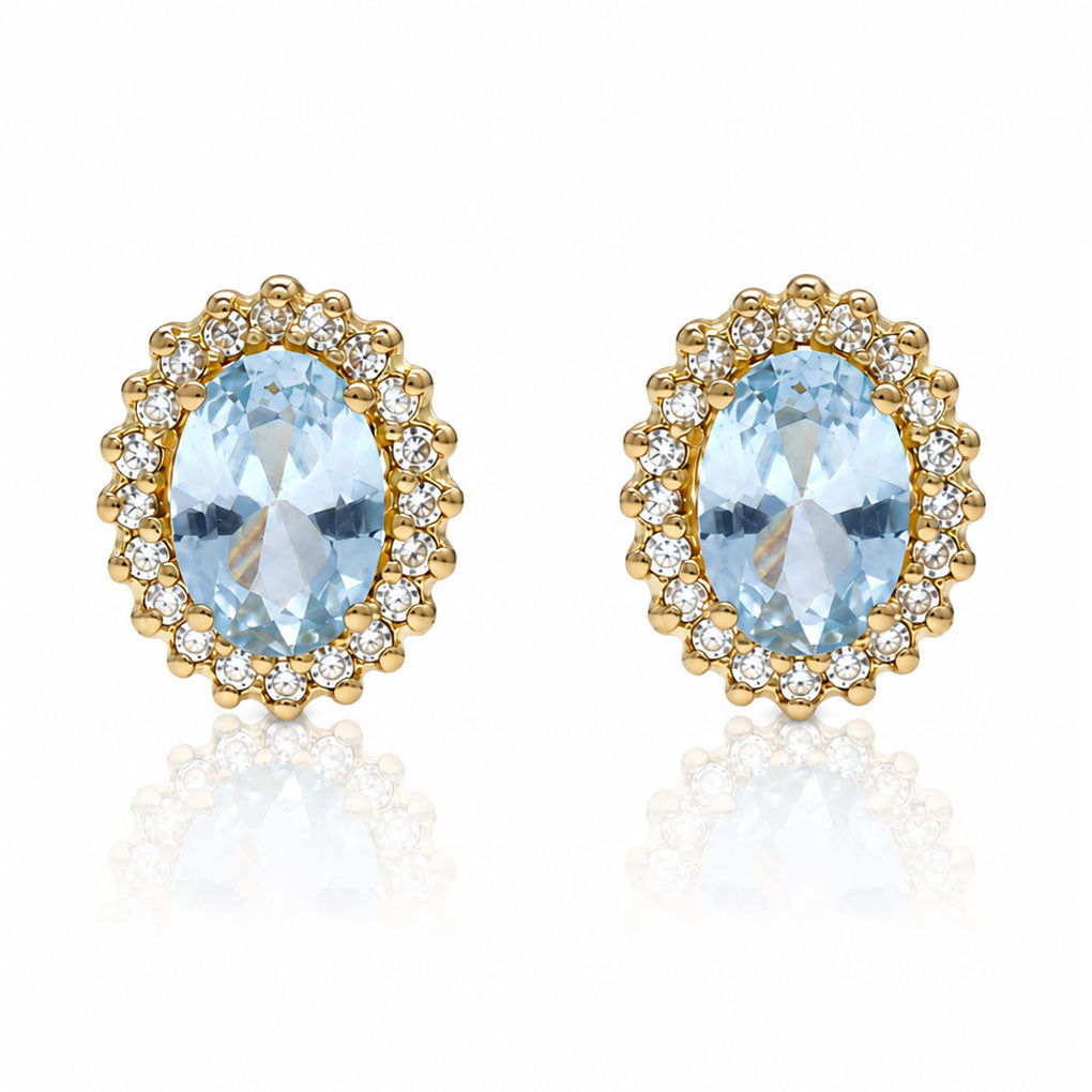 PENDIENTES ORO 18KL CIRCONITAS