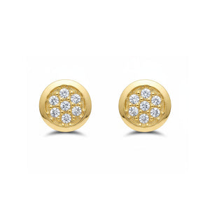 PENDIENTES ORO 18KL REDONDOS 7MM