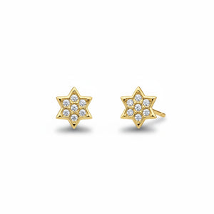 PENDIENTES ORO 18KL ESTRELLAS