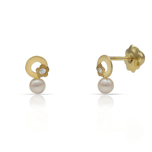 PENDIENTES ORO 18KL CIRCULO