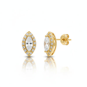 PENDIENTES ORO 18KL CIRCONITAS