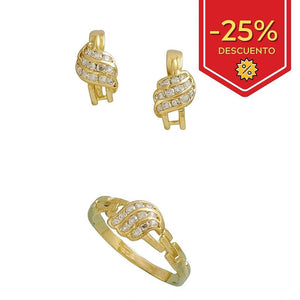 PENDIENTES ORO 18KL