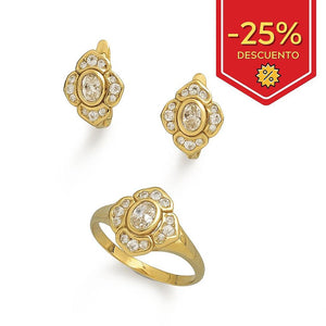PENDIENTES ORO 18KL