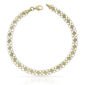 PULSERA ORO 18KL TALLADA - 5MM
