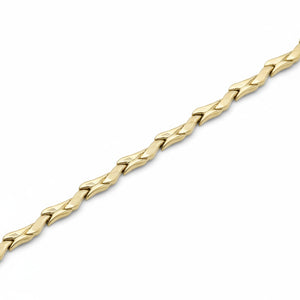 PULSERA TROQUELADA ORO 18KL