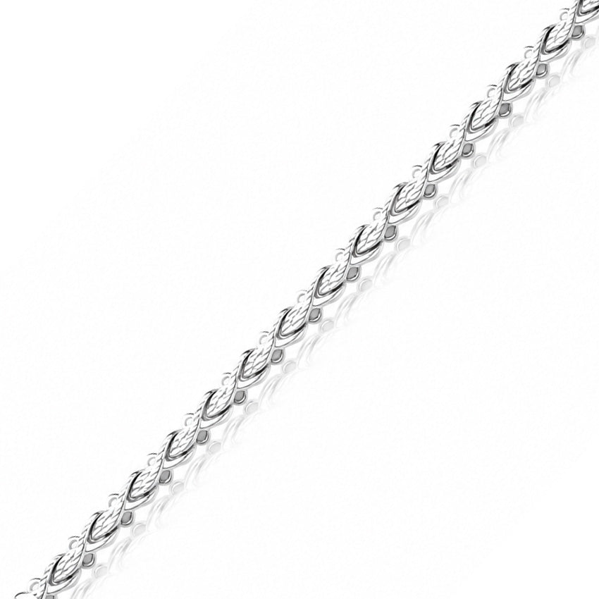 PULSERA ORO BLANCO 18KL