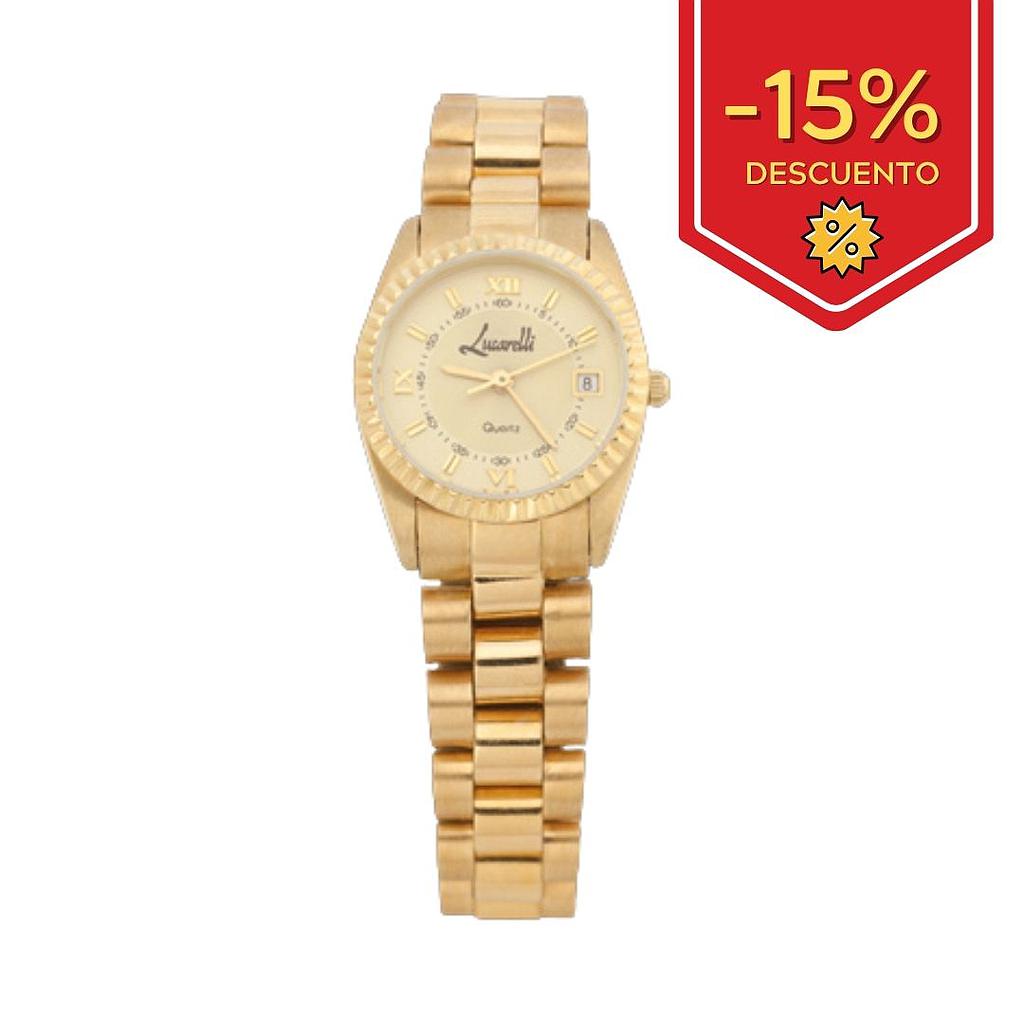 RELOJ ORO 18KL SEÑORA LUCARELLI