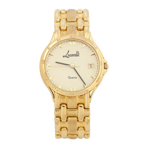 RELOJ ORO 18KL CABALLERO LUCARELLI
