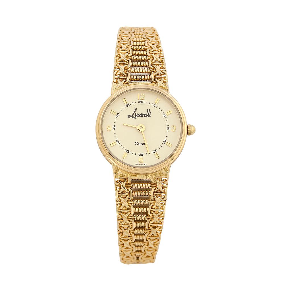RELOJ ORO 18KL SEÑORA LUCARELLI