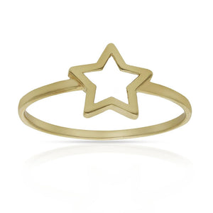 SORTIJA ORO 18KL ESTRELLA
