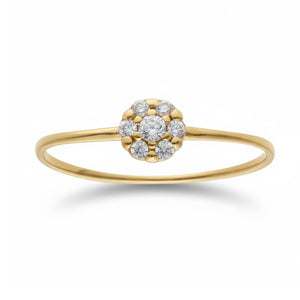 SORTIJA ORO 18KL CIRCONITAS