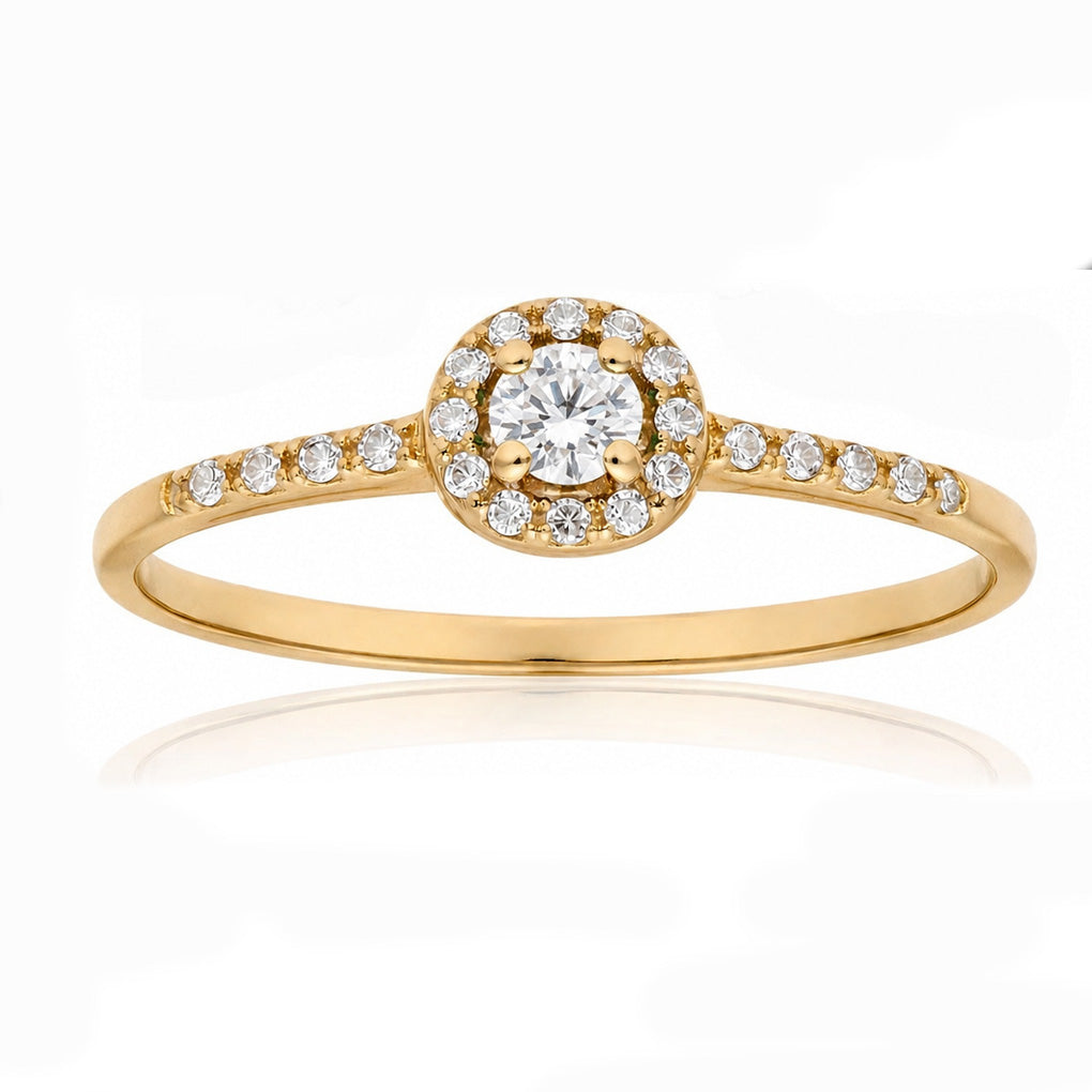 SORTIJA ORO 18KL CIRCONITAS