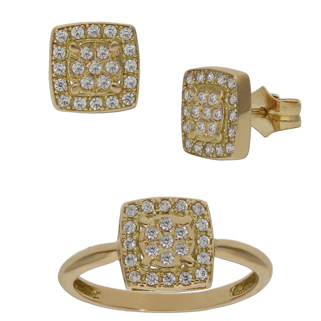 SORTIJA ORO 18KL CIRCONITAS